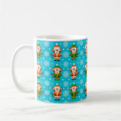 Mug Drôle singe de Noël (Gauche)