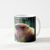 Mug Drôle singe proboscis (Devant droit)