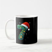 Mug Drôle Six Sept 6 7 Conception de mème Couples Noël (Gauche)