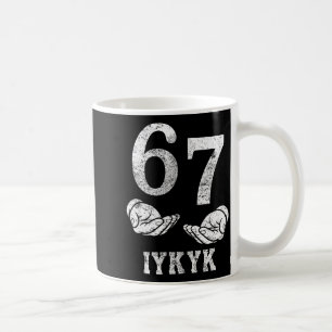 Mug Drôle six sept 6 7 mème g alpha argot si tu sais t