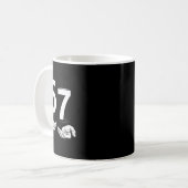 Mug Drôle Six Sept 6 7 Mème Génération Alpha Argot 6 7 (Devant gauche)