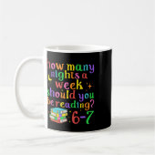 Mug Drôle Six Sept 6 7 Mème Professeur Conception Lect (Gauche)