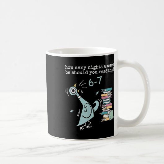 Mug Drôle Six Sept 6 7 Mème Professeur Conception Lect (Droite)