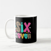 Mug Drôle Six Sept 6 7 Mème Professeur Conception Pour (Gauche)