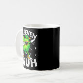 Mug Drôle six sept bruh st patricks day dabbing (Devant gauche)