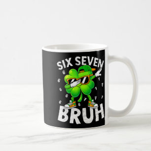Mug Drôle six sept bruh st patricks day dabbing