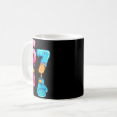 Mug Drôle Six Sept Mème Crème Glacée Goutte 67 Boxe (Devant gauche)