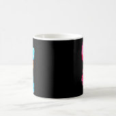 Mug Drôle Six Sept Mème Crème Glacée Goutte 67 Boxe (Centre)