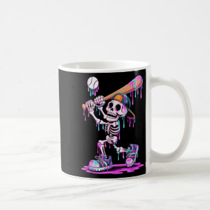 Mug Drôle Skeleton Baseball Driys Jeunes Enfants Hallo