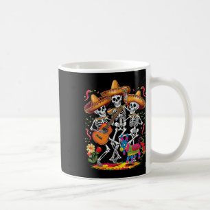 Mug Drôle Skeleton Cinco De Mayo Fiesta Festival Mexic