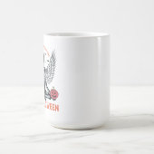 Mug Drôle Skeleton Halloween - Compte à rebours pour H (Centre)