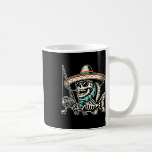 Mug Drôle Skeleton Poisson Sombrero Cadeaux d'équipage