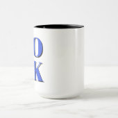 Mug drôle social mignon design cool (Centre)