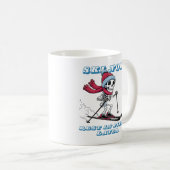 Mug Drôle Squelette (Devant droit)