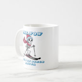 Mug Drôle Squelette (Devant gauche)