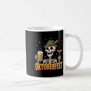 Mug Drôle Squelette Boire Allemand Bière Hommes Femmes