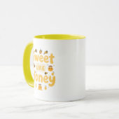 Mug Drôle "Sucré comme du miel" Bumblebee (Devant gauche)
