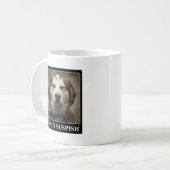 Mug Drôle Suspish Chien mème (Devant gauche)