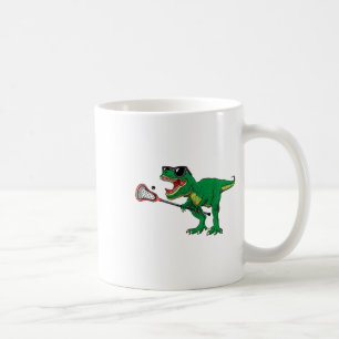 Mug Drôle T Rex Lacrosse Dinosaur Lax Boys Lacrosse Te