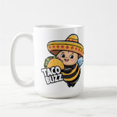 Mug Drôle Taco Buzz Bumble Bee (Gauche)