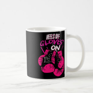 Mug Drôle Talons De Gants Sur Le Boxer De Combat Gi