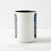 Mug Drôle Tarot La carte de lecteur Skeleton (Centre)