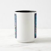 Mug Drôle Tarot La Carte Overthinker Squelette (Centre)
