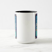 Mug Drôle Tarot Le Chien Carte Maman Squelette (Centre)