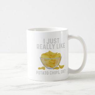 Mug Drôle Tato Chips Art Pour Hommes Femme Sac Pour En