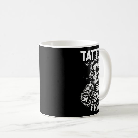 Mug Drôle Tatouage En Encre Citation Tatouages Sont De (Devant droit)