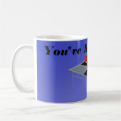 Mug Drôle Tennis De Table Bleue, (Gauche)