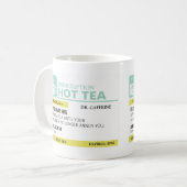 Mug Drôle Thé chaud de prescription (Devant gauche)