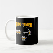 Mug Drôle Timer Barbecue - Barbecue Grill Party (Gauche)