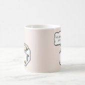 Mug Drôle Toast Nerveux et Cartographie de toast Evil (Centre)