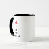 Mug Drôle Travail Dit "Ici Conseil Gratuit" (Devant gauche)