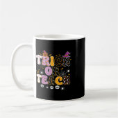 Mug Drôle Trick Ou Enseignant Halloween (Gauche)