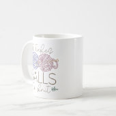 Mug Drôle Tricot Slogan (Devant gauche)