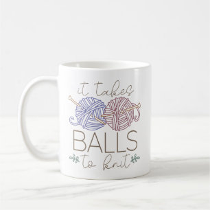 Mug Drôle Tricot Slogan