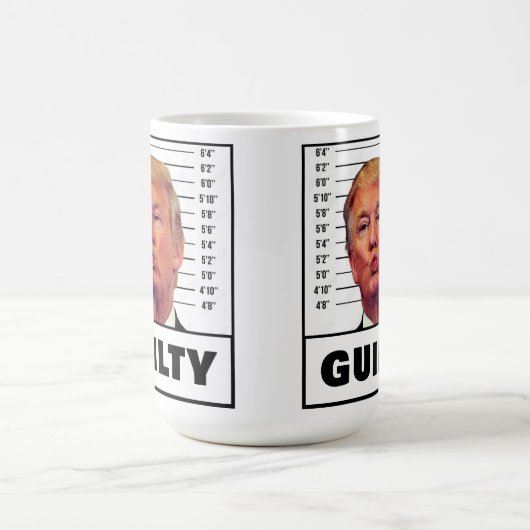 Mug Drôle Trump coupable (Centre)