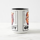 Mug Drôle Trump coupable (Centre)