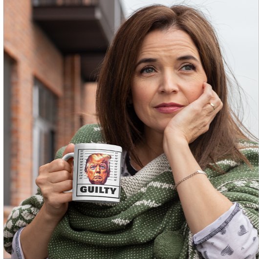 Mug Drôle Trump coupable