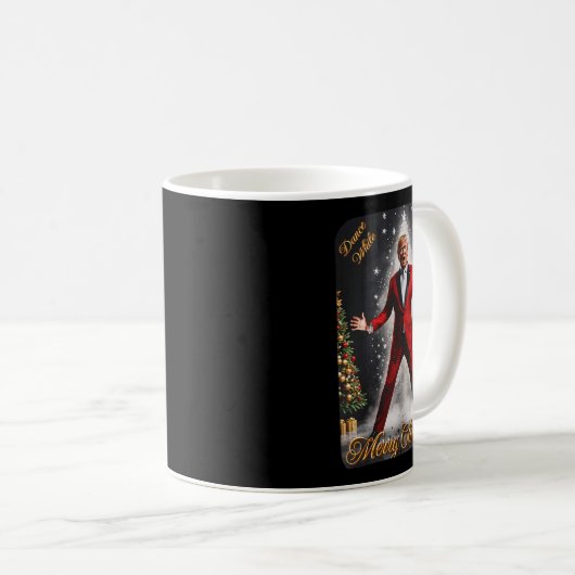 Mug Drôle Trump Danse Santa Claus Noël Noël Noël Noël (Devant droit)