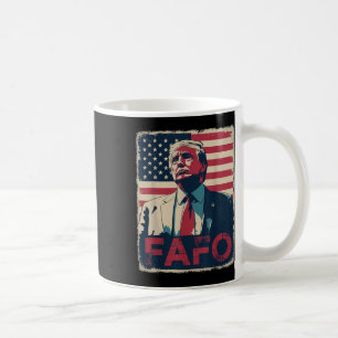 Mug Drôle Trump Fafo F autour de Découvrez Retro Us Dr