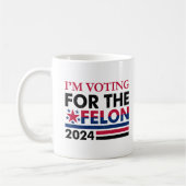 Mug Drôle Trump Felon (Gauche)