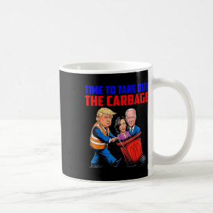 Mug Drôle Trump Garbage Time Pour Sortir Les Garbage E