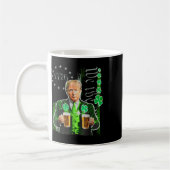 Mug Drôle Trump Jour de la Saint Patrick Nous Le Peupl (Gauche)