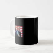 Mug Drôle Trump Kennedy Mega Maha Baseball Bat Usa Fla (Devant gauche)