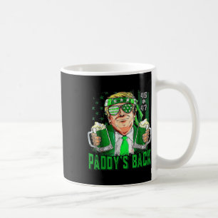 Mug Drôle Trump Paddys Back 45 47 Jour de la Saint Pat