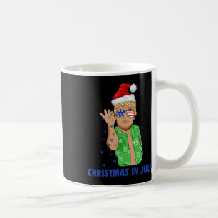 Mug Drôle Trump Père Noël Sel Noël En Juillet Gif