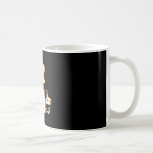 Mug Drôle Trump Psychédélique Edm Tripant Vaporwave Te